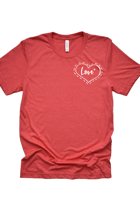 Love Heart 4089 T-Shirt