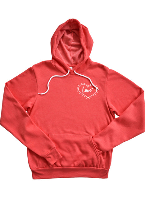 Sudadera Unisex Love Heart - Comodidad y Estilo Premium