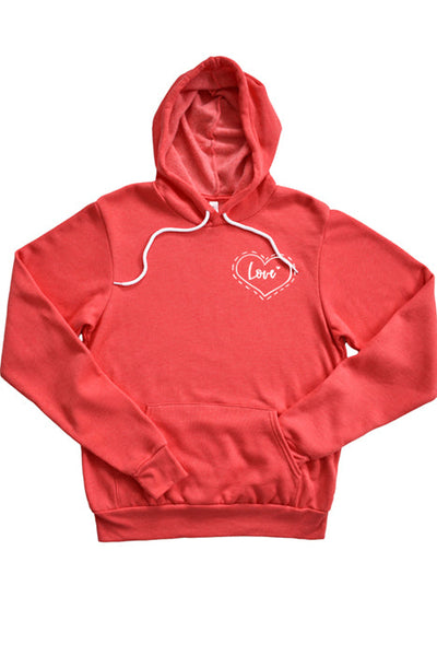 Sudadera Unisex Love Heart - Comodidad y Estilo Premium