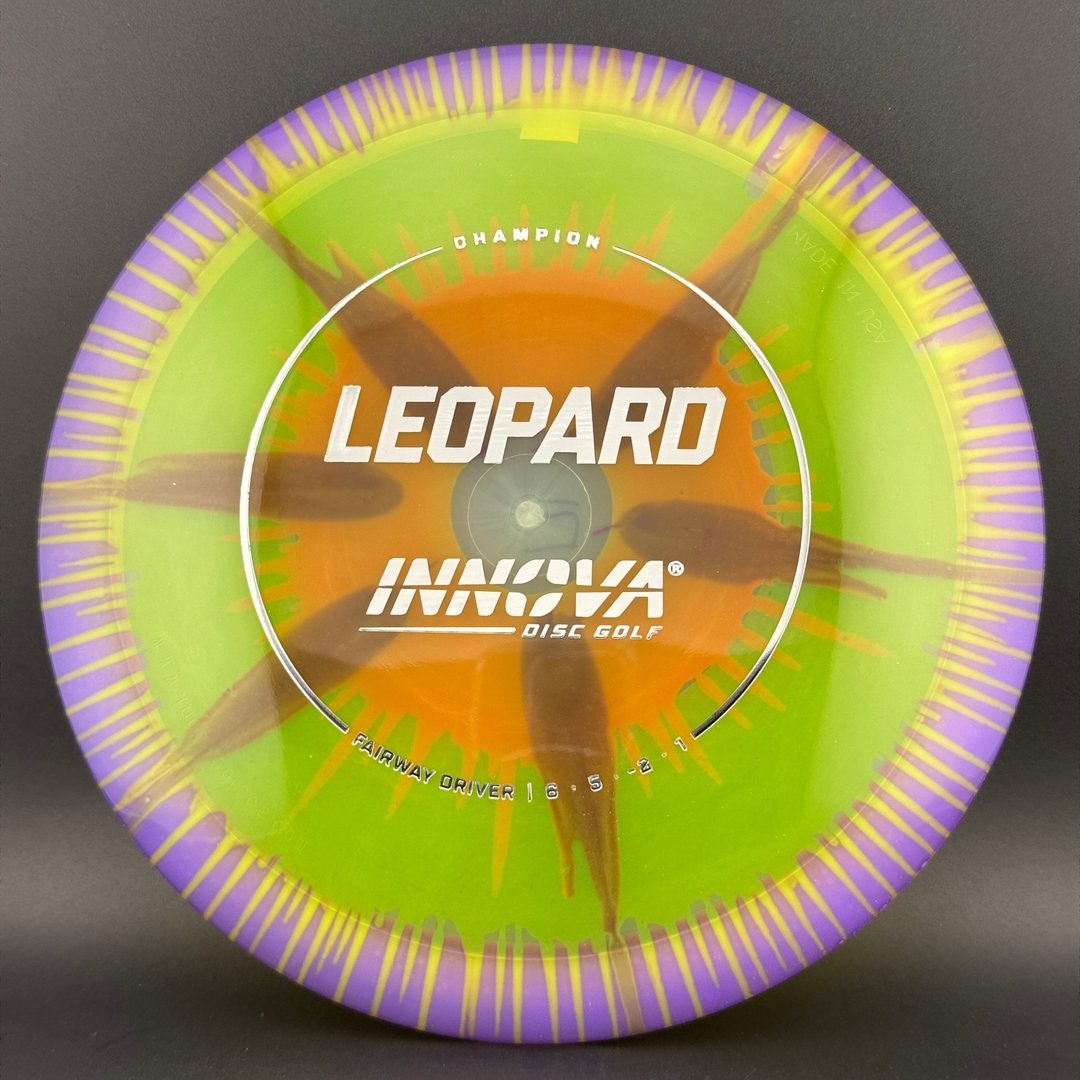 Disque de golf I-Dye Champion Leopard