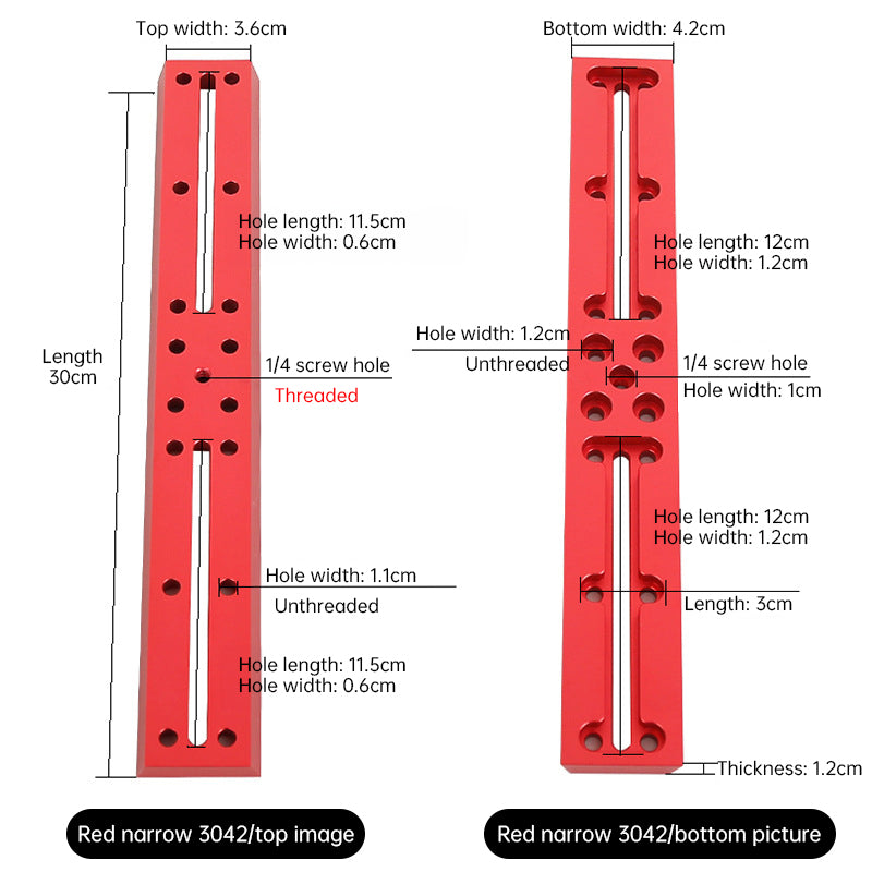 Vixen Red Dovetail Plate, Multi - function, for Astronomical Telescopes - Korvel