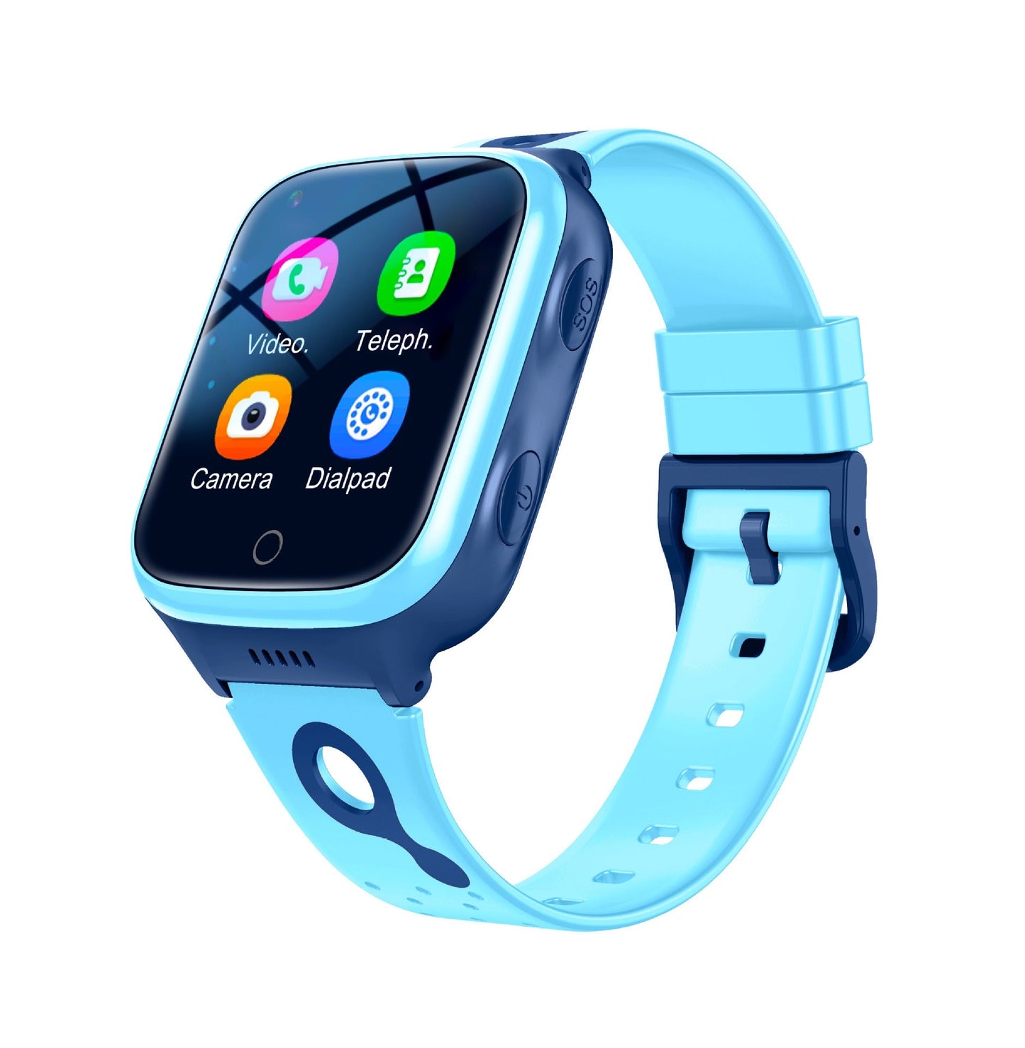 Montre intelligente GPS 4G pour enfants avec vidéo et support multilingue