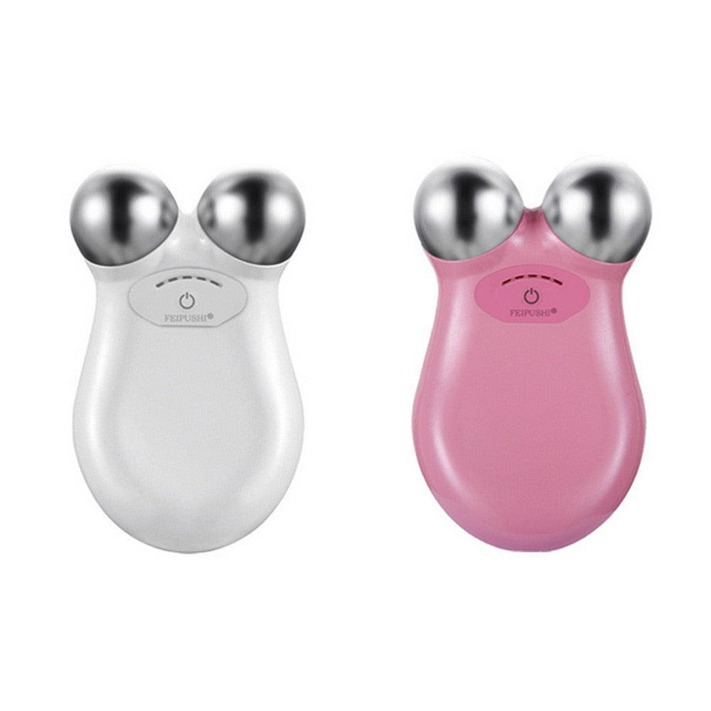 Women Mini Microcurrent USB Charging Facial Wrinkle Remover Massager Exercise Machine Massage Machine Tool Cosmeti - Korvel