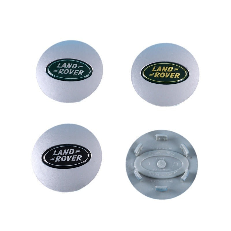 Suitable for Land Rover 62mm wheel hub cover, wheel center cover, original wheel cover, modified logo LandROVER - Korvel