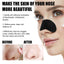 Black Pig Nose Patch, Bamboo Charcoal Remove Blackhead Acne Tear Nose Mask Patch - Korvel
