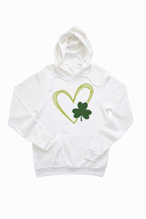 Clover Heart Unisex Hoodie