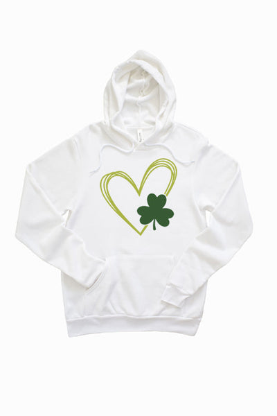 Clover Heart Unisex Hoodie