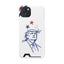 Minimal Line Portrait Samsung Case — Say Less Edition
