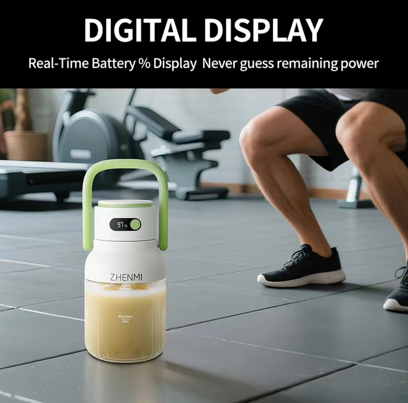 BlendGo Portable Blender - Cordless Convenience