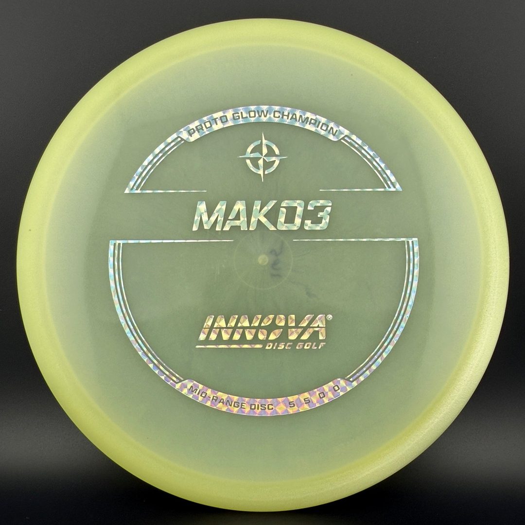Disque de Golf Innova Proto Glow Champion Mako3