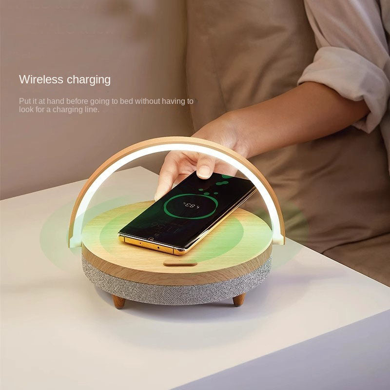 Living desk lamp, mobile phone, wireless charging, Bluetooth speaker, minimalist ins, bedside lamp - Korvel