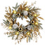Christmas Wreath 20 Inch Christmas Door Decorations Wreath with Warm Lights - Korvel