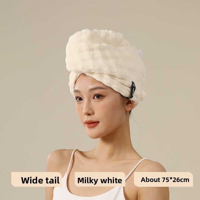 Bonnet de séchage extra large de style français pour un séchage rapide