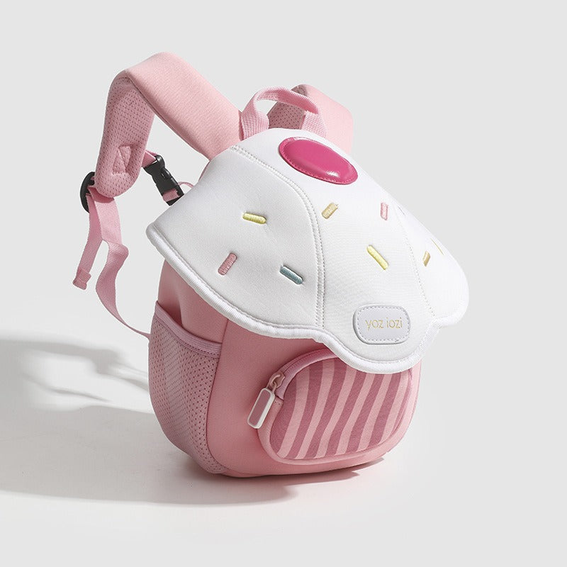 New Design Mini Cute Mushroom Backpack Kindergarten Popular Cute Baby Series Children's Small School Bag Trendy - Korvel