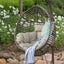 Premium Hanging Basket Chair - Brown - Stand Not Included