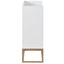 TREXM Modern Sideboard Elegant Buffet Cabinet with Large Storage Space for Dining Room, Entryway (White) - Korvel