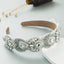 Hair Hoop Fashion Retro Baroque Crystal Head Hoop Korean High-End Hair Accessories Korean Version Of The Hair Cave - Korvel