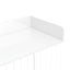 U-Can shoe cabinet with door, 11 layers with adjustable shelves, modern wooden shoe cabinet (PVC surface) - Korvel