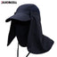 Premium Sun Cap with Removable Neck Flap for UV Protection