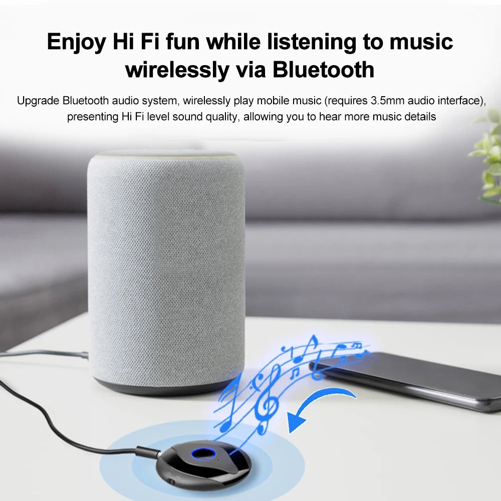 Récepteur et émetteur audio Bluetooth 2-en-1 - BT5.4