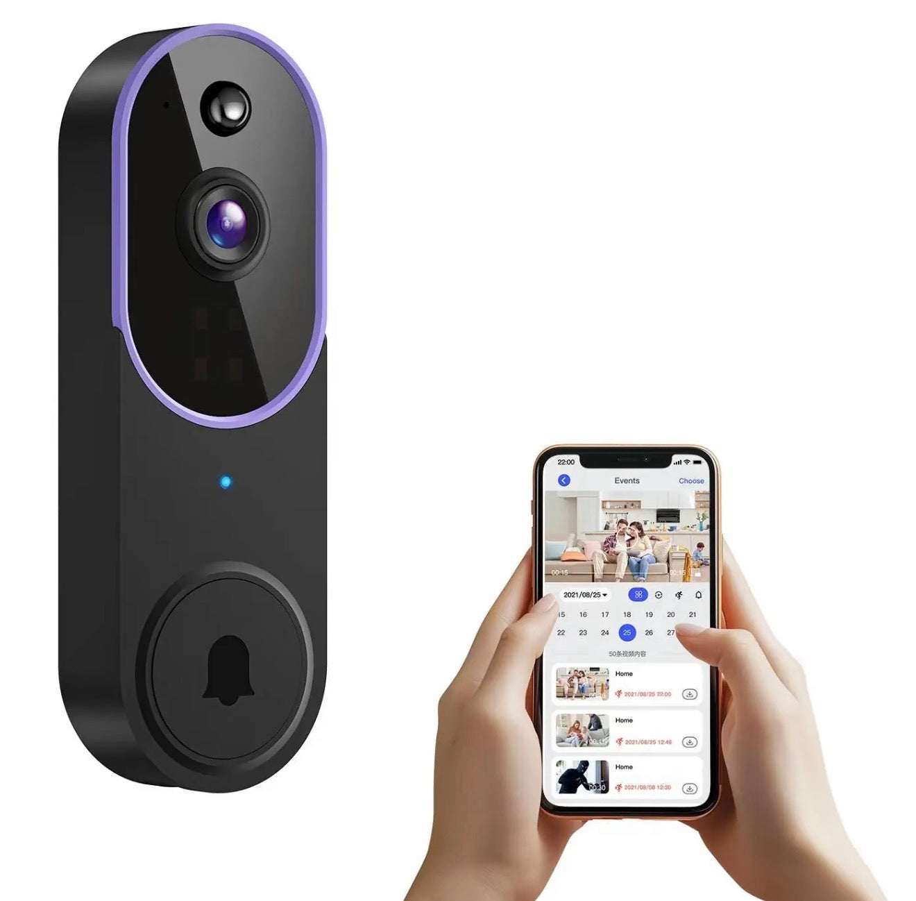 DoorGuard Cam - Smart Video Doorbell