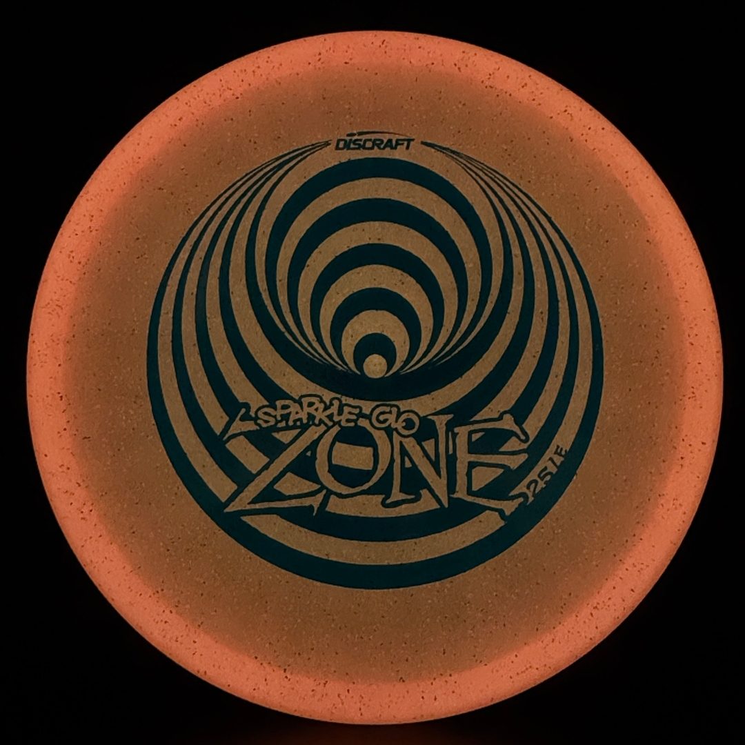 Z Glo Sparkle Zone - Ledgestone 2025 S3 Putter de Disc Golf