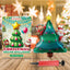 Conjunto de Globos Navideños Festivos con Santa y Reno
