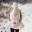 Couverture d'hiver en polaire premium pour poussettes pour bébés
