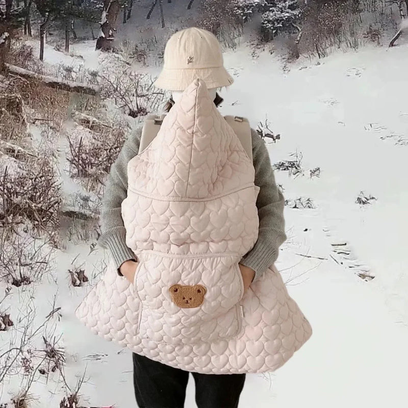 Couverture d'hiver en polaire premium pour poussettes pour bébés