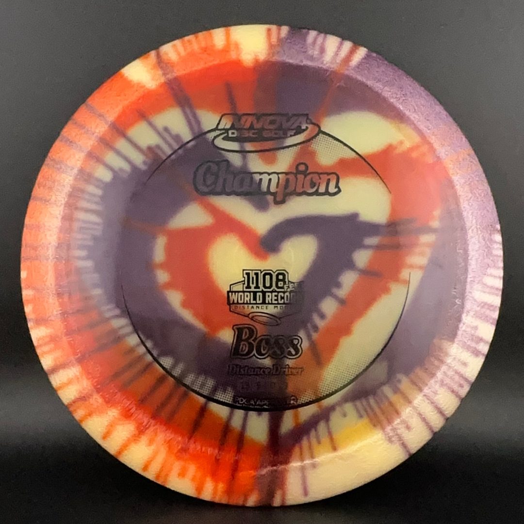 I-Dye Champion Boss - David Wiggins Jr Record Mondial Disc