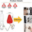 Travel Anti-Theft Door Block Portable Lock Top Door Lock Door Lock Portable Door Lock - Korvel