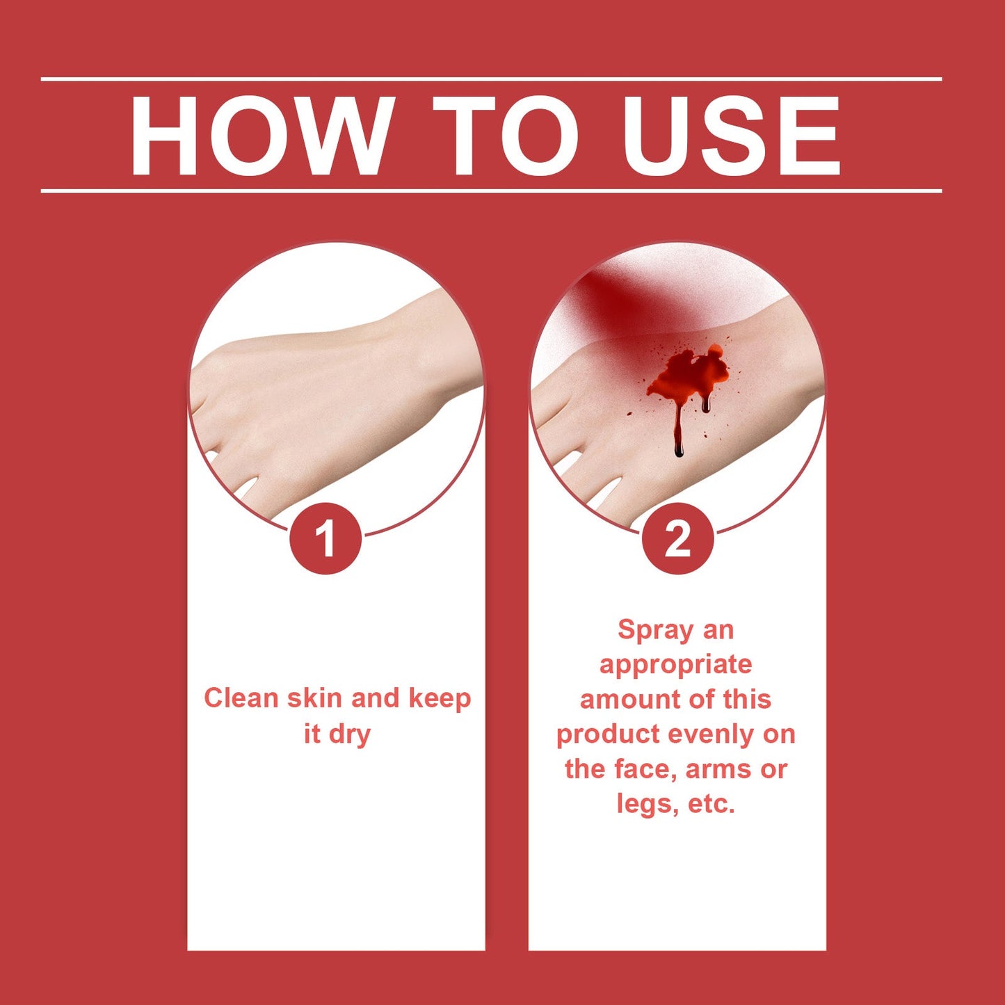 Realistic Halloween Plasma Spray for Costume Effects