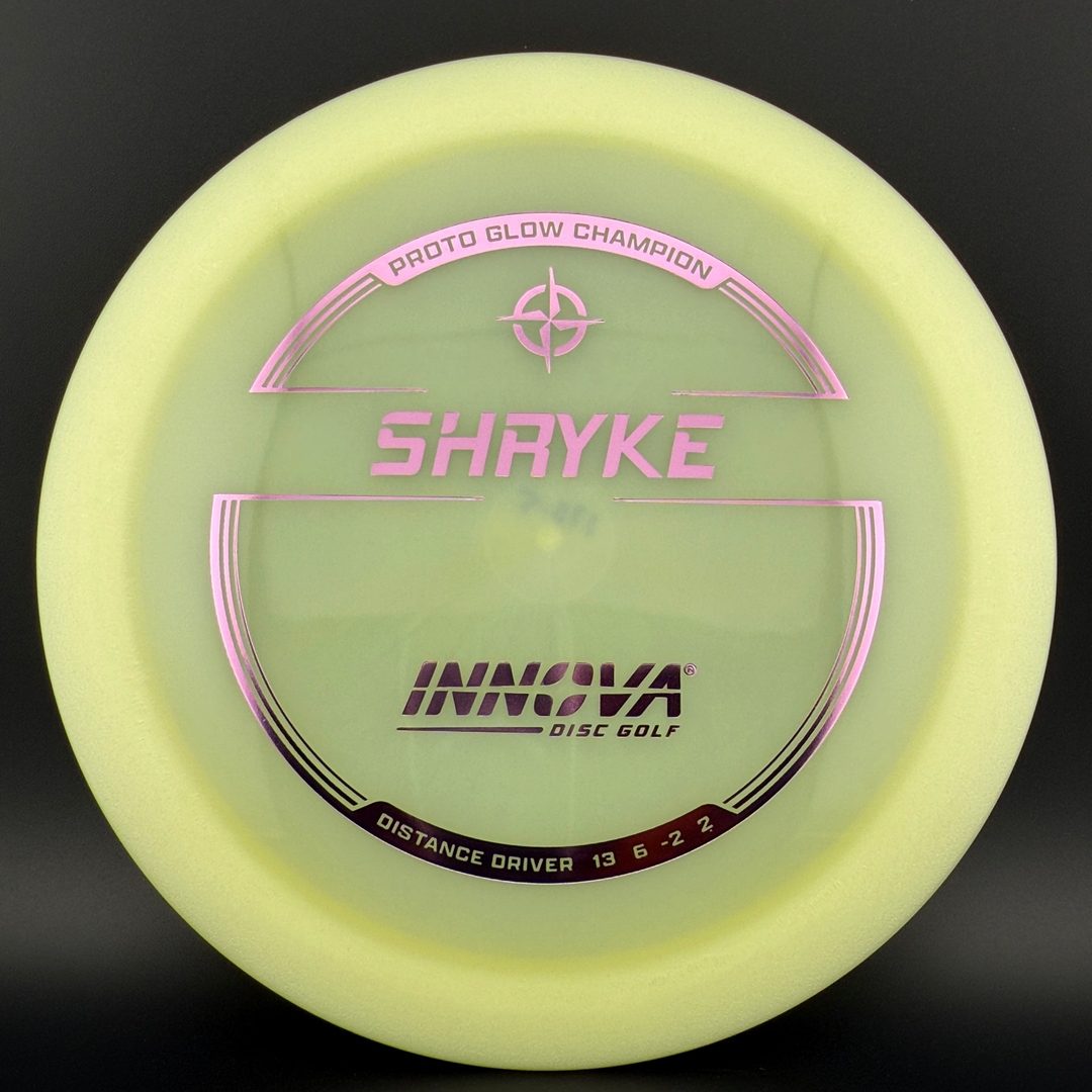 Proto Glow Champion Shryke Disc Golf Driver