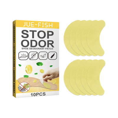 Deodorant Stickers For Shoes, Fresh, Remove Odor And Prevent Foot Odor Foot Sweat Sports Shoes Smelly Insole Sticker - Korvel