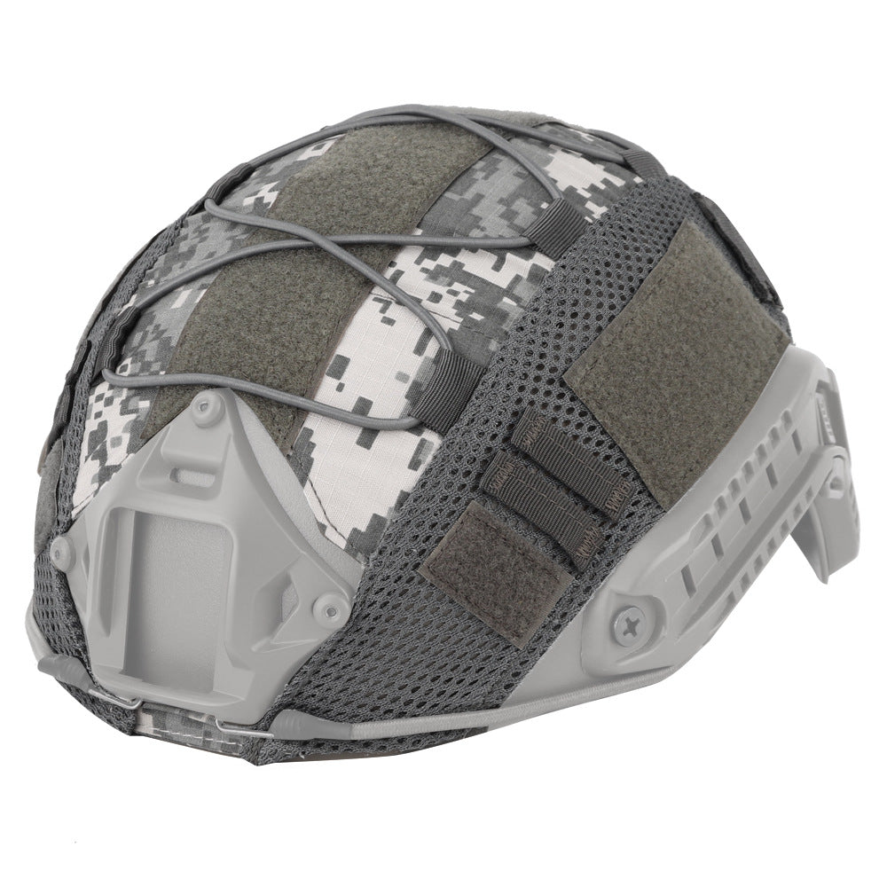Tactical Multicam Helmet Cover for for Ops-Core FAST PJ Helmet Paintball Wargame Gear CS FAST Helmet Cover - Korvel