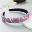 Hair Hoop Fashion New Design Shiny Gypsophila Thin Sponge Headband Korean High-End High-Skull Top Hair Accessories - Korvel