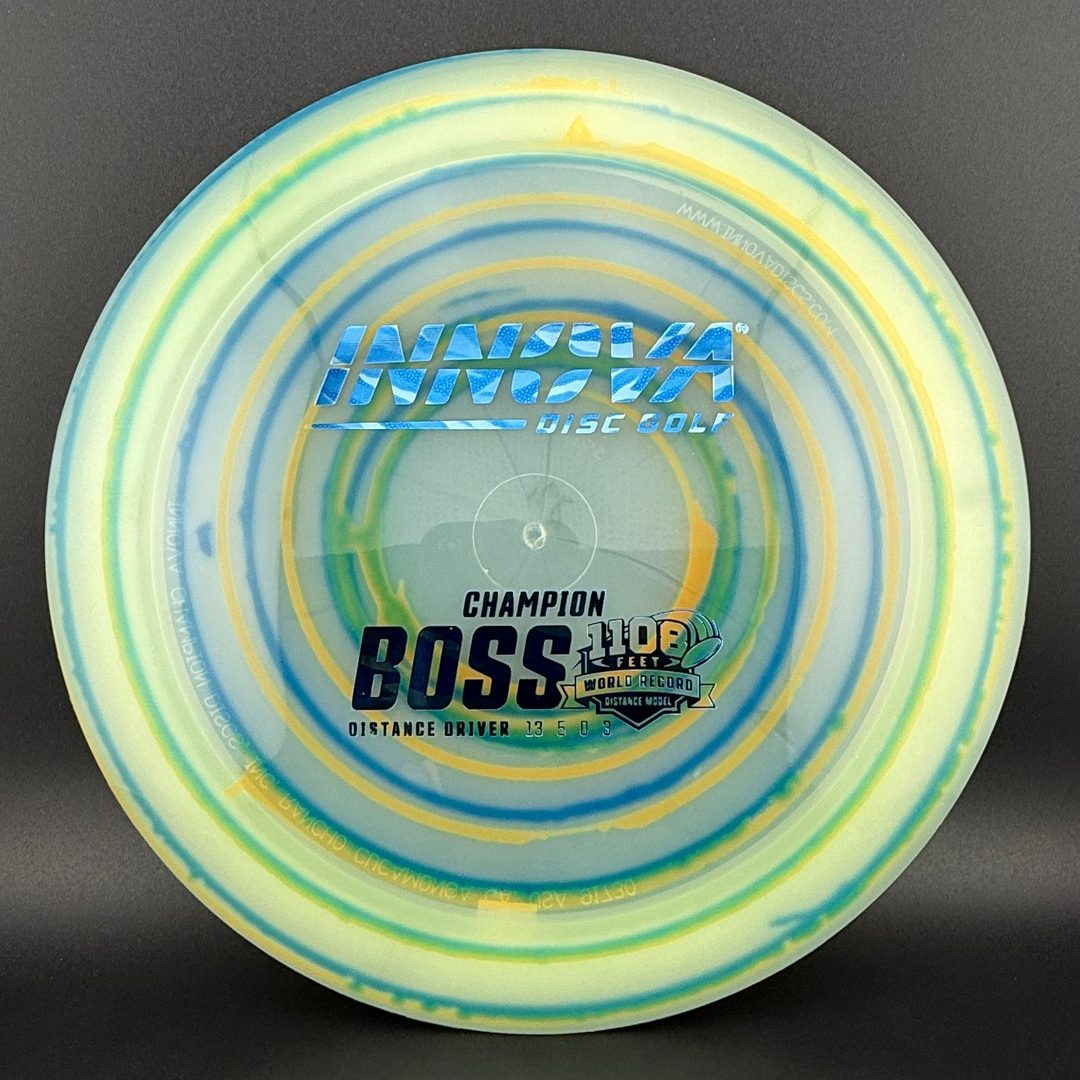 I-Dye Champion Boss - David Wiggins Jr Record Mondial Disc