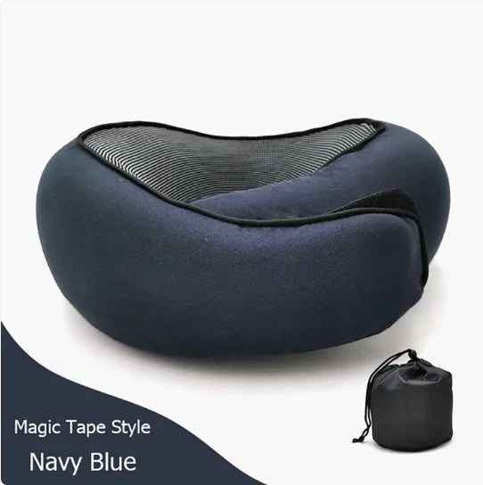 Premium Memory Foam Travel Neck Pillow