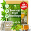 Premium Soursop Graviola Fruit Tea Bags - 100% Natural & Handmade
