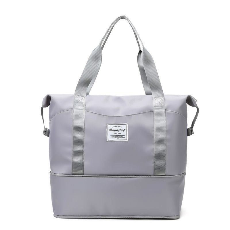 Bolsa de viaje de gran capacidad con aislamiento húmedo y seco