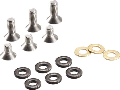 e*thirteen ISCG Bolt Kit with Flat Head Bolts and Chain Line Spacers