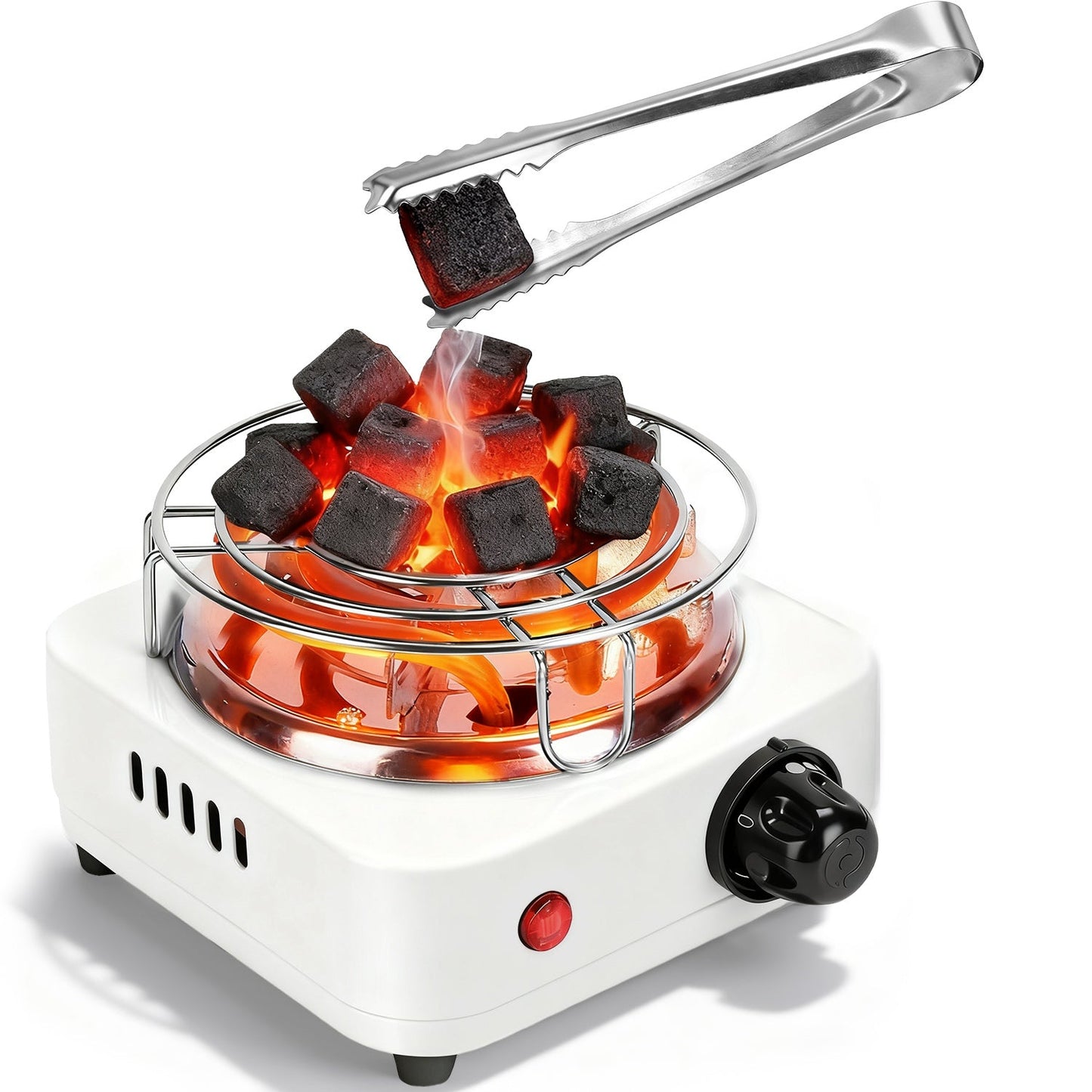 Quemador de Carbón Eléctrico Premium para Hookah y Shisha