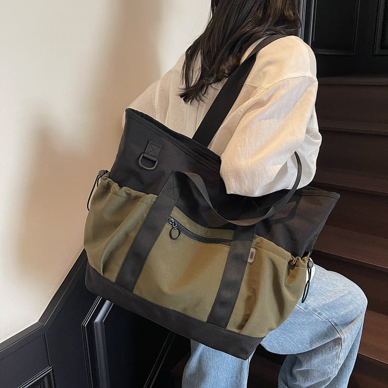 Bolsa de viaje duffel ligera para mujeres, ideal para yoga y fitness
