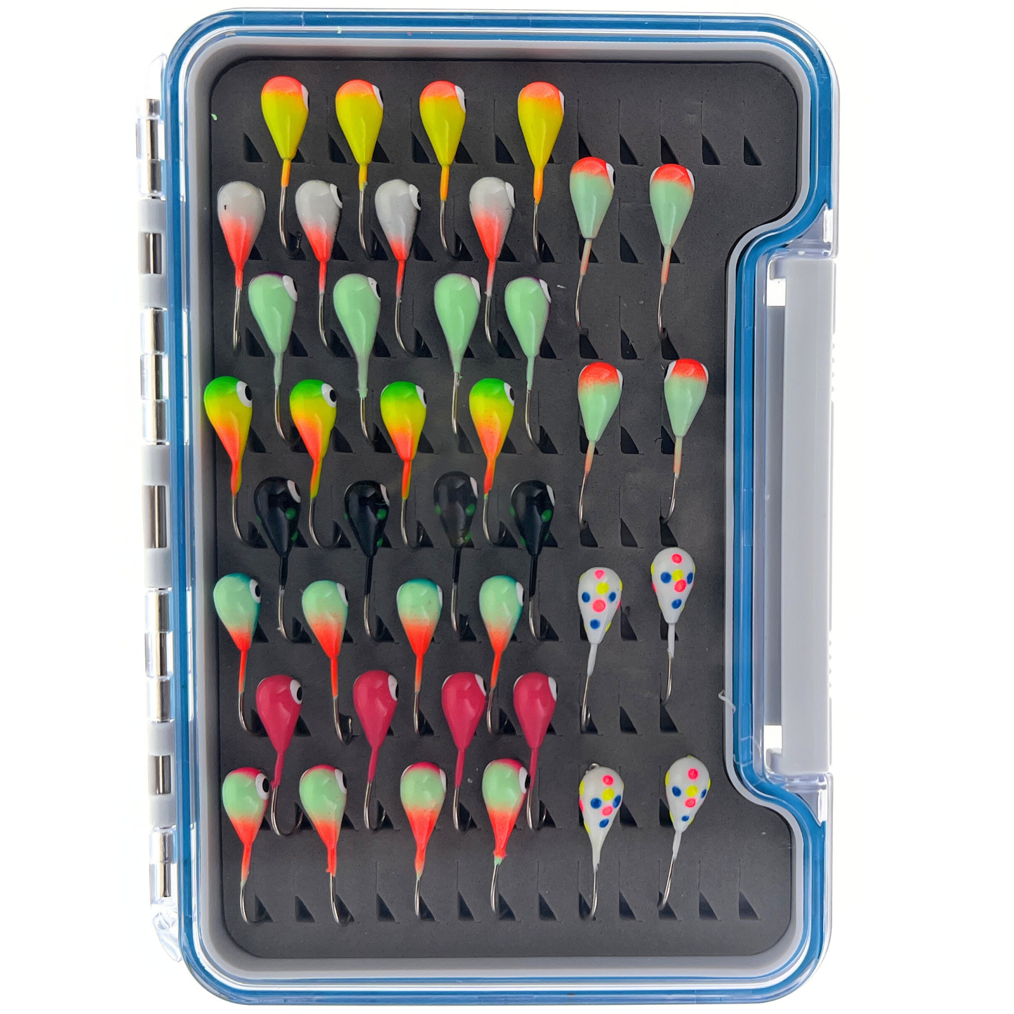 Premium Tungsten Ice Fishing Jigs for All Species