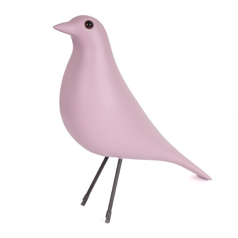 Nordic Pigeon Ems Bird Resin Figurine - Elegant Home Decor