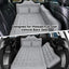 Umbrauto 29.53in/75cm Wide Car Air Mattress – Inflatable SUV, Truck & Van Back Seat Camping Bed with Pump & Pillows, Gray - Korvel