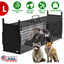 Trampa de Jaula para Animales Vivos de 40 pulgadas con 2 Puertas para Animales de Hasta 18lbs