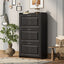 U-Can Shoe Storage Cabinet for Entryway with 3 Flip Drawers, Modern Shoe Organizer Cabinet, Free Standing Shoe Rack Black - Korvel