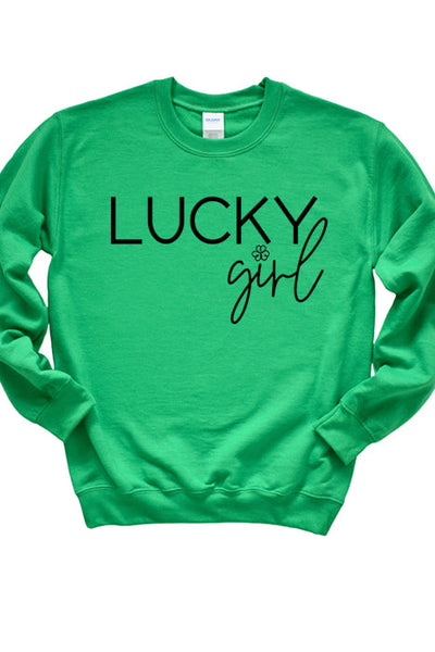 Lucky Girl Cozy Sweatshirt