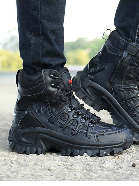 Bottes de Combat Militaires Premium pour Aventures en Plein Air